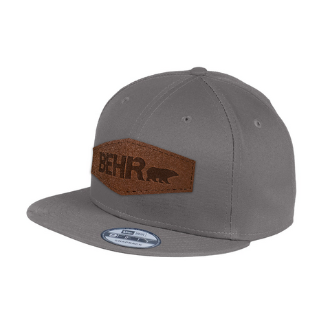 Hat Behr New Era Flat Bill Charcoal