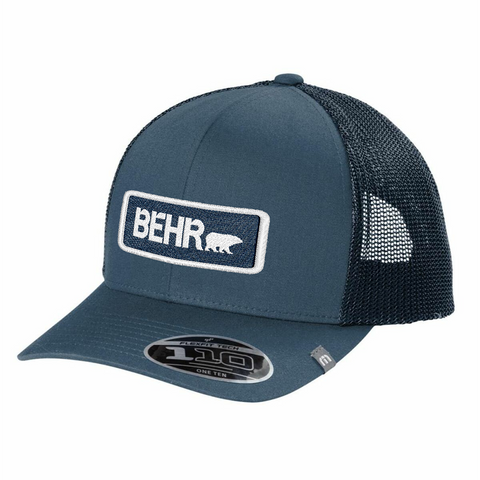 Hat Behr Travis Mathew CRUZ Trucker Vintige Indigo