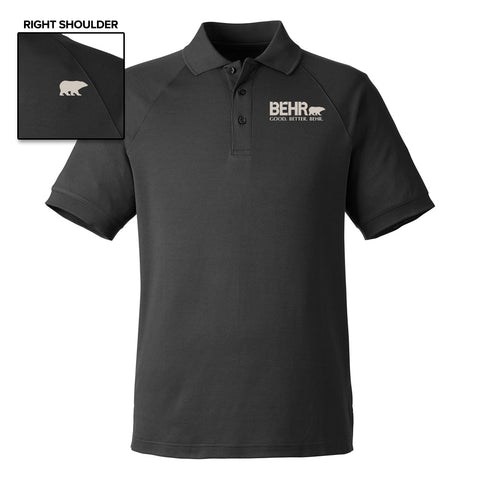 Work Wear Mens Polo Harriton Black