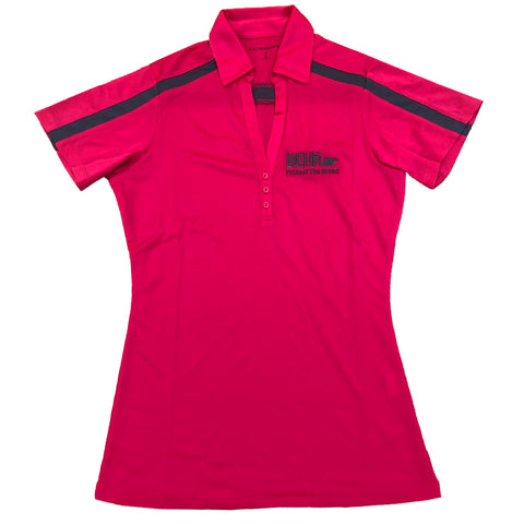 Protect the Brand Polo Ladies Pink/Gray