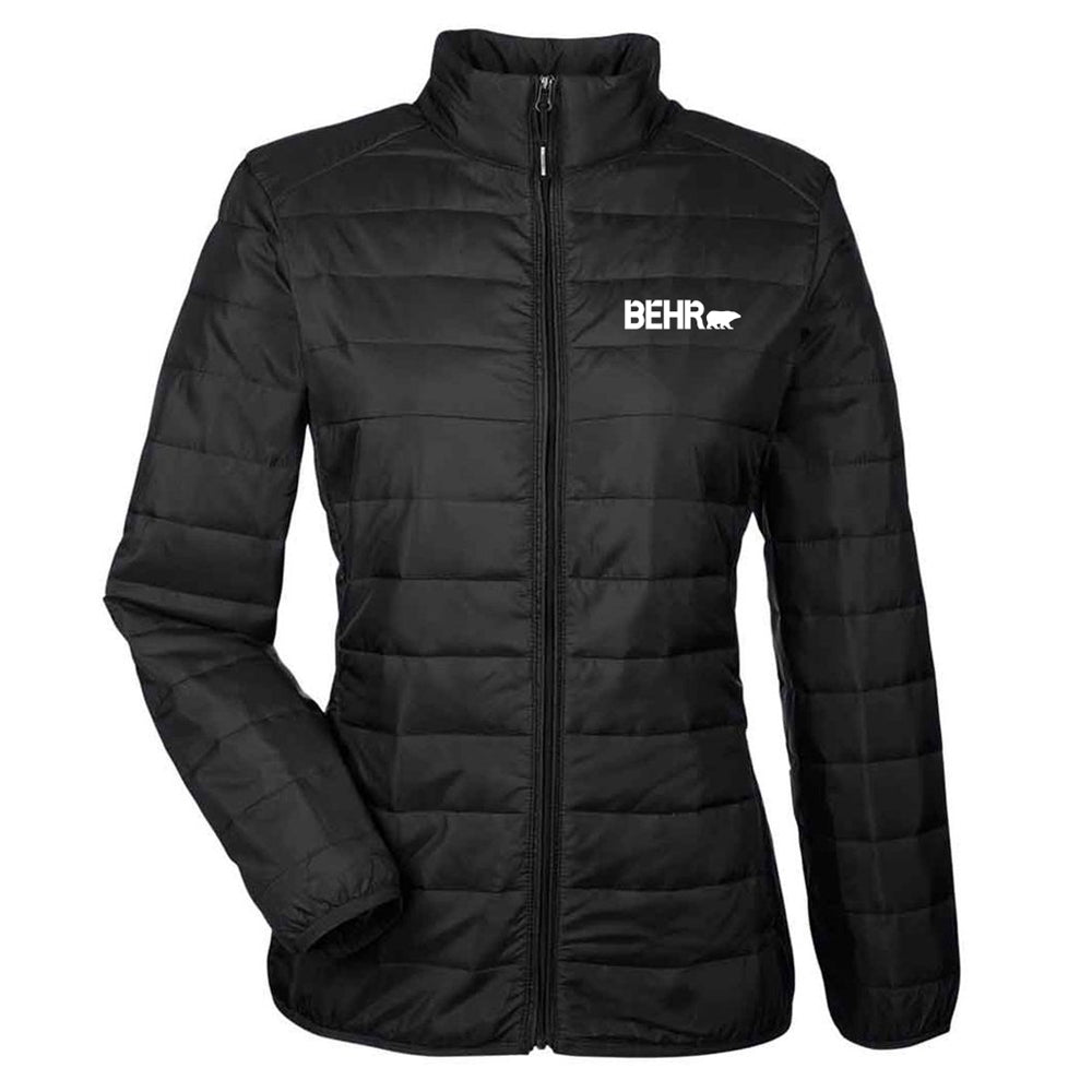 Jacket Ladies Prevail Packable Puffer Black