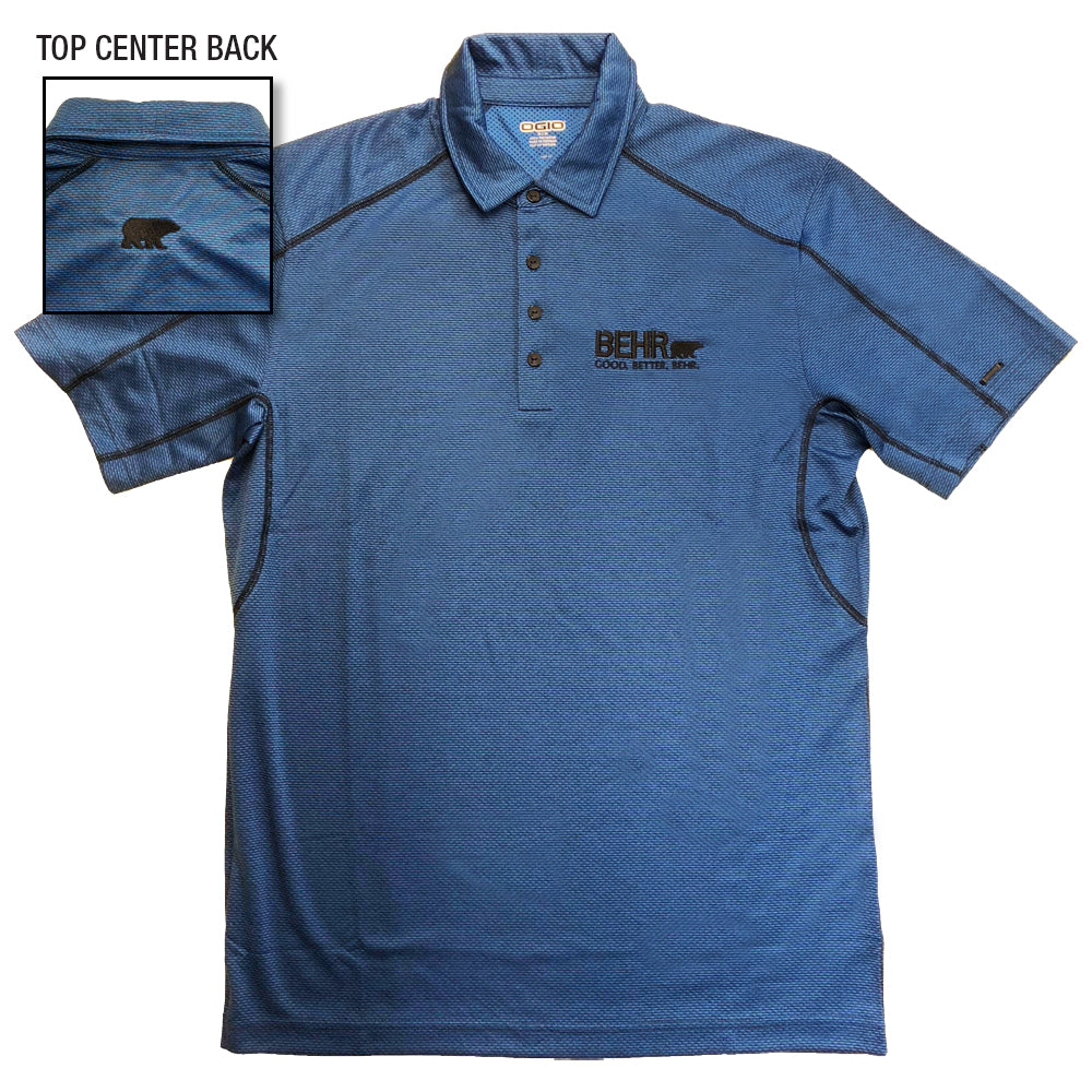 Work Wear Mens Polo OGIO Bolt Blue