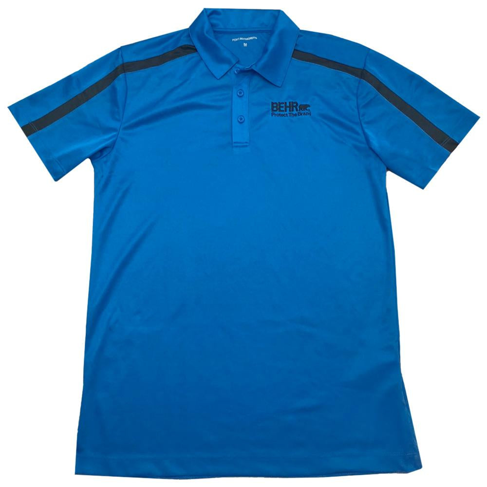 Protect the Brand Polo Ladies Brilliant Blue/Black