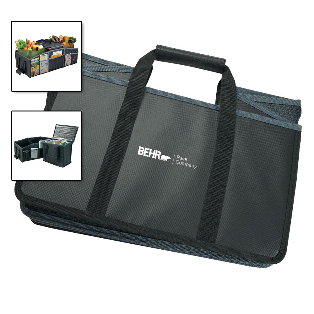 Trunk Organizer with Cooler Black Behr